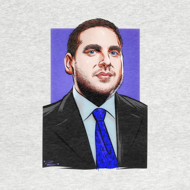 Jonah Hill - An illustration by Paul Cemmick by PLAYDIGITAL2020